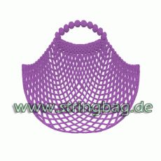 Einkaufsnetz Kult-einfarbig lila