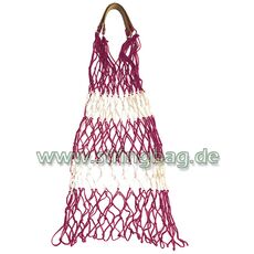 Einkaufsnetz - Soutache- violett- unsortiert